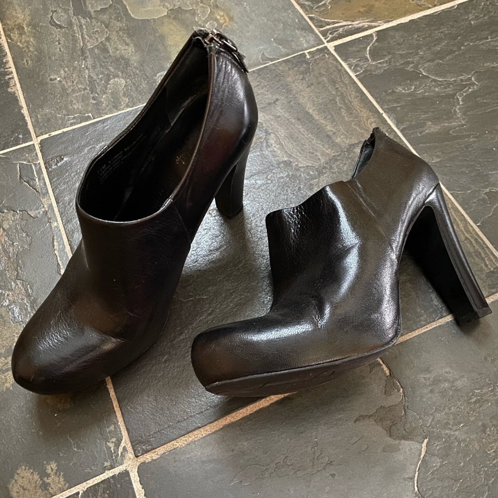 Franco Sarto black booties